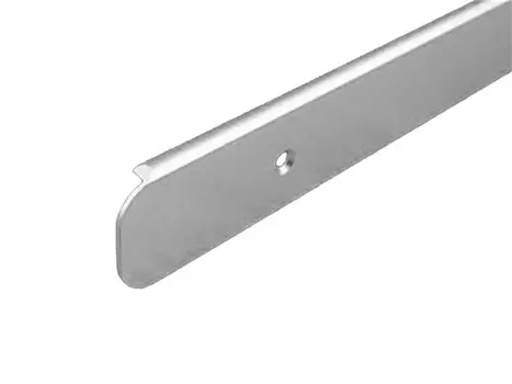 планка для столешниц Вардек 26мм торцевая алюминий матовый