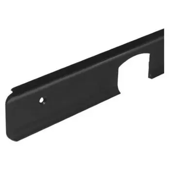 планка для столешниц Вардек 38мм угловая чёрная матовая алюминий