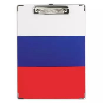 планшет с зажимом BRAUBERG Flag А4 пластик