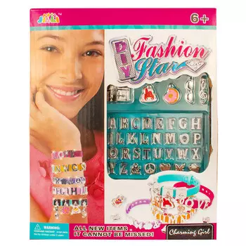 набор для создания украшений для девочек Браслет шарм