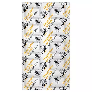 пластины HELP от мух 10шт.