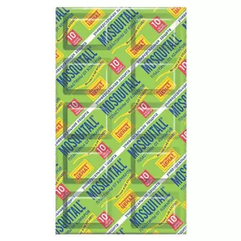 пластины MOSQUITALL Универсальная защита от комаров 10шт