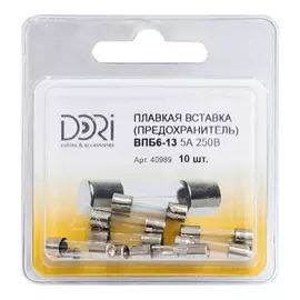 плавкая вставка TDM ELECTRIC ВПБ6-13 5А 250В