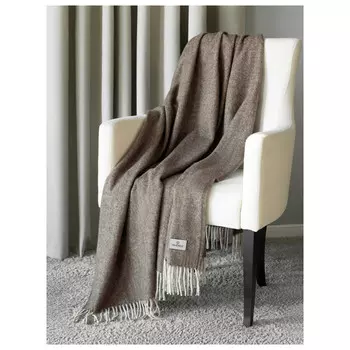 плед PRIME PRIVE Ларс 140х200см шерсть 100% коричневый, арт.1015.00267