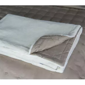 плед STENOVA HOME Milky Shake 140х200см белый, арт.111111