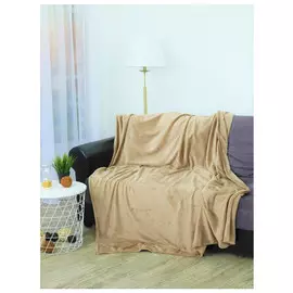 плед TEXREPUBLIC 150х200см бежевый арт.24850