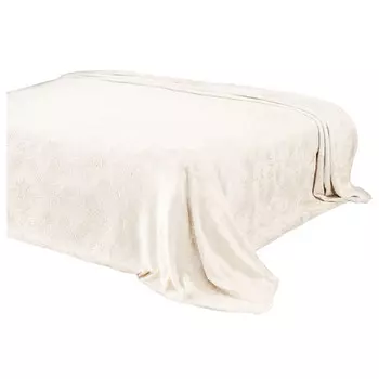 плед TEXREPUBLIC Дамаск 150х200см молочный, арт.28889