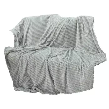 плед TEXREPUBLIC Кубики 200х220см серый, арт.23314