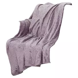 плед TEXREPUBLIC Узоры 150х200см сиреневый, арт.18489