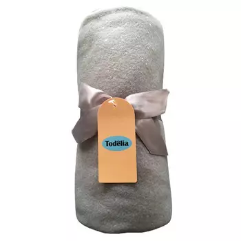 плед TODELIA 140х180см серый, арт.EDFP01grey