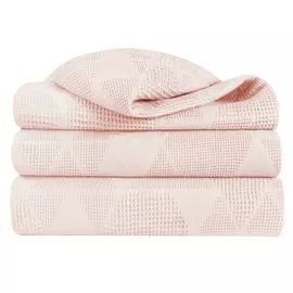 плед VEROSSA 180х190см хлопок 100% персиковый, арт.734321