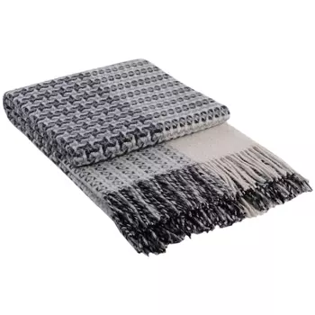 плед VLADI Капучино 140х200см шерсть 70% в ассортименте, арт.Капучино140