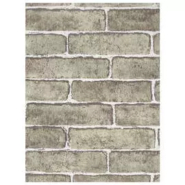 пленка самокл.Deluxe 45см х 2м коричневый кирпич, арт.3962-1