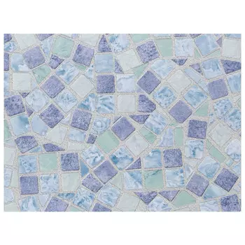 пленка самокл. GEKKOFIX 45смх2м мозаика голубая, арт.10200