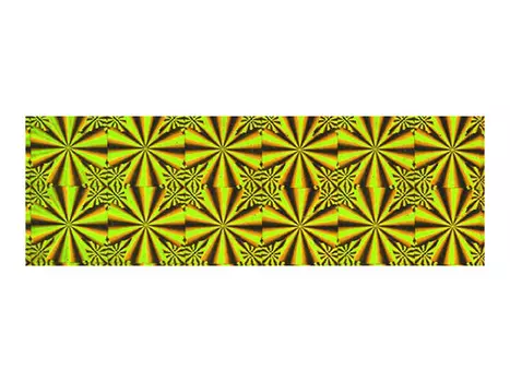 пленка самоклеящаяся DELUXE 45см х 2м голография желтая, арт.6018