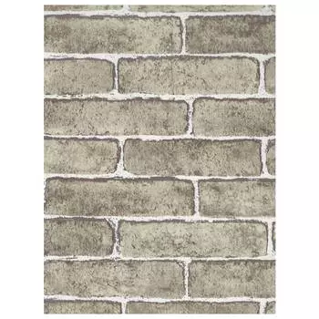 пленка самокл.Deluxe 45см х 2м коричневый кирпич, арт.3962-1