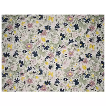 пленка самокл. Deluxe Standart 45смх2м декоративные цветы, арт.8031017