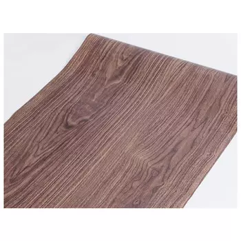 пленка самокл. Deluxe Standart 45смх2м тёмное дерево, арт.8012601