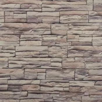 пленка самоклеящаяся Рыжий Кот 45смх8м камень бежевый, арт.109645