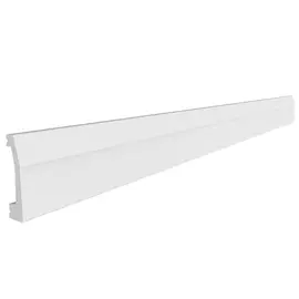 плинтус экополимерный COSCA П008 70х2000мм белый ударопрочный