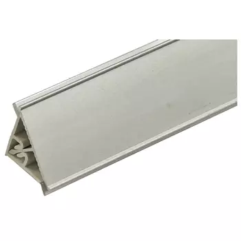 плинтус алюм. для столешниц треугольный гладкий 3,05м