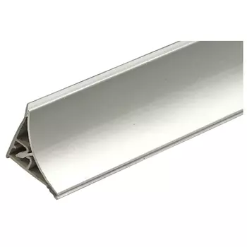 плинтус алюм. для столешниц вогнутый гладкий 3,05м
