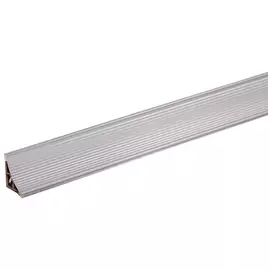 плинтус для столешниц алюминиевый вогнутый рифленый 3,05 м