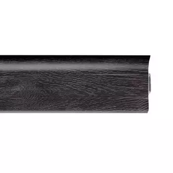 плинтус ИДЕАЛ Классик 55 Венге темный 2200х55х22мм ПВХ