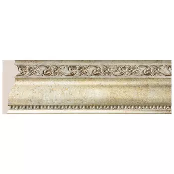 плинтус потолочный COSCA 60х18х2400мм античная платина, арт.СПБ016688