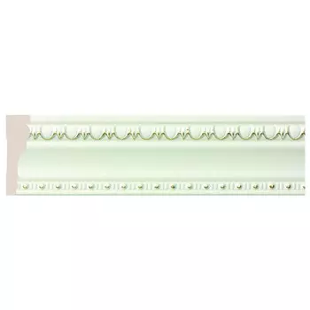 плинтус потолочный COSCA 60х18х2400мм cлоновая кость, арт.00-00070984