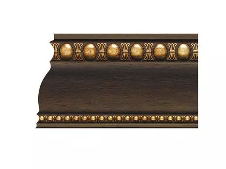 плинтус потолочный COSCA 60х18х2400мм венге, арт.СПБ023835