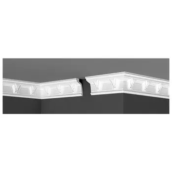 плинтус потолочный ДЕ-БАГЕТ ДП 30/90 46х77х2000мм полистирол, арт.00-00001088