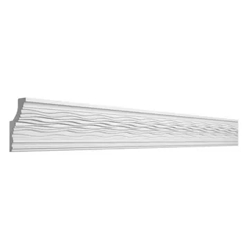 плинтус потолочный ДЕ-БАГЕТ ДП 38/80 71х36х2000мм полистирол, арт. 00-00002014