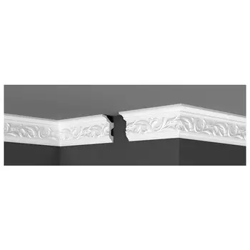 плинтус потолочный ДЕ-БАГЕТ ДП 40/100 56х83х2000мм полистирол, арт.00-00002958