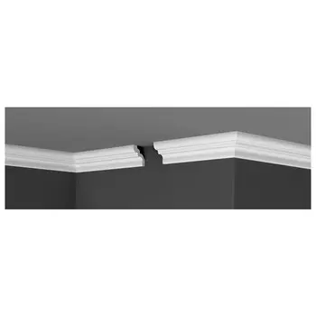 плинтус потолочный ДЕ-БАГЕТ П 02 40х50х2000мм полистирол, арт.УТ000000422