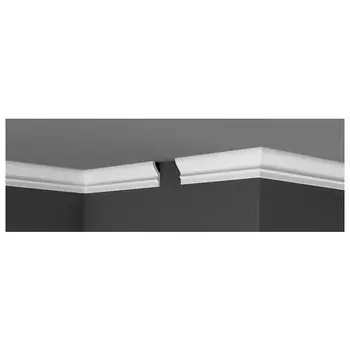 плинтус потолочный ДЕ-БАГЕТ П 16 25х55х2000мм полистирол, арт.00000002865