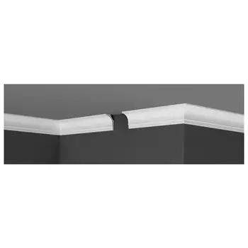 плинтус потолочный ДЕ-БАГЕТ П 19 35х50х2000мм полистирол, арт.00000003415