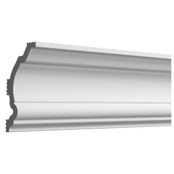 плинтус потолочный ДЕ-БАГЕТ ПП 05 80х40х2000мм полимер(xps), арт. 00-00106712