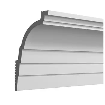 плинтус потолочный ДЕ-БАГЕТ ПП 10 130х80х2000мм полимер(xps), арт. 00-00107091