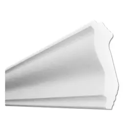 плинтус потолочный ПЛИНТЭКС 50х33х2000мм белый, арт.G50/33