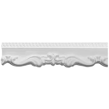 плинтус потолочный СОЛИД 45х45х2000мм белый, арт.С174/70