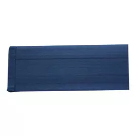 плинтус ПВХ ИДЕАЛ Комфорт 55х2500мм Синий 024