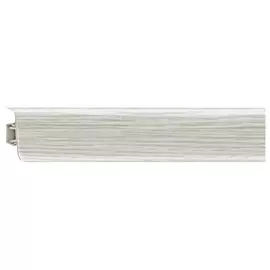 плинтус ПВХ RICO Leo 56х2500мм Ясень серый 112