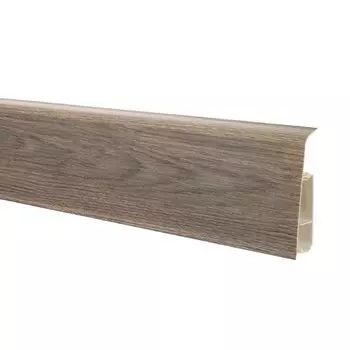 плинтус ПВХ SALAG Lima 2500x72x22мм Дуб Норвежский Скальный 05
