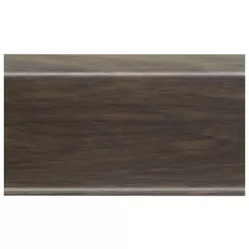 плинтус ПВХ Winart Quadro 2200х55мм Бук тёмный со съёмной панелью