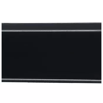 плинтус ПВХ Winart Quadro 2200х55мм Шварц со съёмной панелью