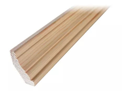 плинтус разнобокий сращ. ПРС-40 2200х40х22мм б/с