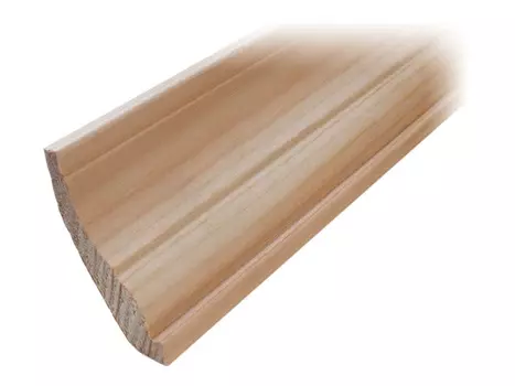 плинтус разнобокий сращ. ПРС-60 2200х60х33мм б/с