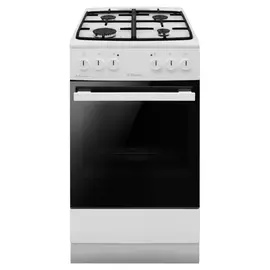 плита комбинированная HANSA FCMW58023 4 конфорки 85х50х60см белая