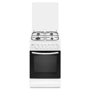 плита комбинированная KRAFT KF-FSK5407AEW 87х50х63см белый (электрическая духовка)